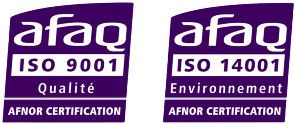 Logo Afaq ISO 9001 Qualité ET 14 001